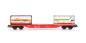 Preview: B-models 54.124, Spur H0, Sgns Tragwagen, DB, 2 x 20" Tankcontainern, "BERTSCHI Food Logistics" und "De Rijke" DC,  54124