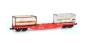 Preview: B-models 54.124, Spur H0, Sgns Tragwagen, DB, 2 x 20" Tankcontainern, "BERTSCHI Food Logistics" und "De Rijke" DC,  54124