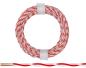 Preview: Kupferlitze, 2 x 0,04 mm², 2-adrig, verseilt, zweifarbig, 10 m Ring, verschiedene Farben