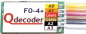 Preview: Qdecoder QD036, QD037, Funktionsdecoder F0-4+, DCC, MM,