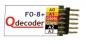 Preview: Qdecoder QD043 QD084, Funktionsdecoder F0-8+, DCC, MM,