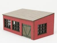 DM-Toys 812, Lasercut Bausatz, kleine Werkstatt, Spur N 1:160
