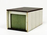 DM-Toys 814, Lasercut Bausatz, Einzelgarage, Spur N 1:160