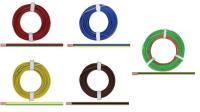 Kupferlitze, 3 x 0,14 mm², 3-adrig, dreifarbig, 50 m Ring, verschiedene Farben zur Auswahl
