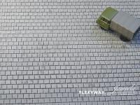 Preview: -Juweela, FLEXYWAY "Gehwegplatten 50X50" Dunkel, Spur TT, 21276 - 21277, Made in Germany