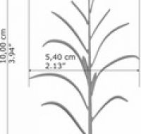 Juweela, Maispflanzen grün, Spur 1, 1:32, 23288, Made in Germany