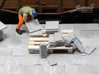 Juweela, Platten 25x50 grau dunkel, Spur 0, 1:45, 24153, Made in Germany