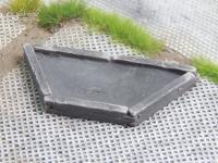 Juweela, Pflanzkübel Schwellen groß, Spur H0, 28240 - 28241, 1:87, Made in Germany