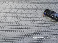 -Juweela, Flexyway Gehwegplatten 40x40 dunkel, Spur H0, 28281 - 28282, 1:87, Made in Germany