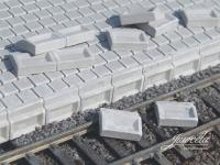 Juweela, Bahnsteigkante 55cm ü SO, Spur H0, 28349 - 28350, 1:87, Made in Germany