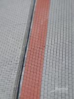 -Juweela, Flexyway Betonsteinpflaster Gehweg Fahrradweg, Spur H0, 28422, 1:87, Made in Germany