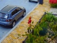 Preview: Juweela, Spur H0, Pflastersteine beige, Straßen-/Gehweg-Pflaster, 28138 - 28139 -  28140, 1:87, Made in Germany