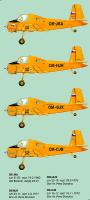 Kres, Spur TT, Agrarflugzeug Z-37A Hummel, Bausatz mit tschechischen und slowakischen Kennungen, 33702