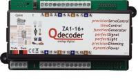 Qdecoder ZA1-16+, Alleskönner für Weichen - Signale -  Licht -  Servos, DCC, MM, QD123, QD124