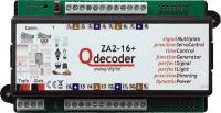 Qdecoder ZA2-16+, Alleskönner für Weichen - Signale - Licht - Servos, DCC, MM, QD126, QD127