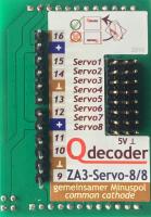 Qdecoder QD097, Startpaket ZA3-Base ZA3-Servo-8 ZA3-Switch16, ZA3-POL-8