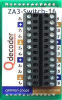 Qdecoder QD097, Startpaket ZA3-Base ZA3-Servo-8 ZA3-Switch16, ZA3-POL-8