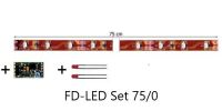 Tams Elektronik, FD-LED Set, Wageninnenbeleuchtung mit Funktionsdecoder, Warmweiß, ohne Anschlusskabel, 53-01450-01, 53-01470-01, 53-01450-02, 53-01450-02