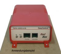 Tams Elektronik, Eurobox-Halterungen, schwarz / rot, 70-08913-04 - 70-08918-04