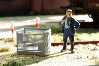 Ndetail 3-501, Gitterboxen, Bausatz, 2er Platine, Spur 0