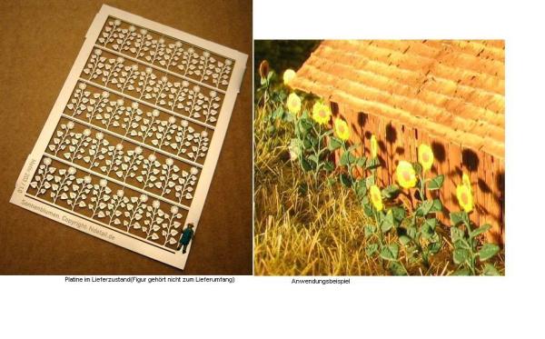 Ndetail 203, Bausatz "Sonnenblumen", Spur N