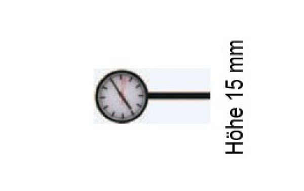 Beli-Beco 121021, Wanduhr, SMD, Messing, Spur 0