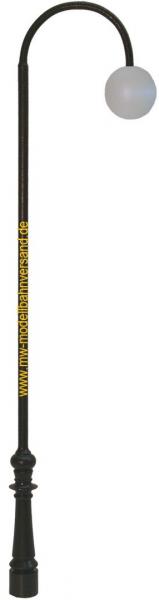 Beli-Beco, Spur 1, 122501, Kugel-Bogenleuchte einflammig, Stecksockel, LED/SMD, Messing, Made in Germany