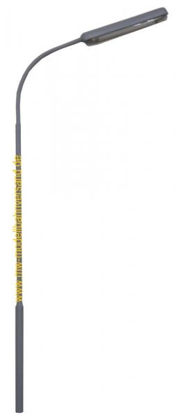 Beli-Beco 121601, Peitschenleuchte einflammig, Stecksockel, LED/SMD, Messing, Spur 0, Made in Germany