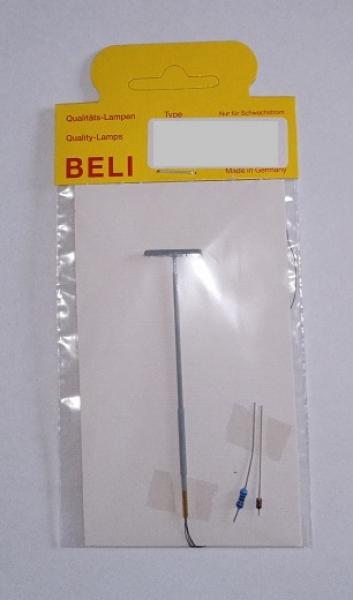 Beli-Beco 155501, Spur N, Bahnsteigleuchte, 2x SMD, Messing, 1:160, Made in Germany