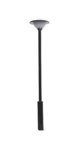 Beli-Beco 175101, Spur H0, Parkleuchte runder Schirm, Stecksockel, LED, Messing,1:87, Made in Germany,