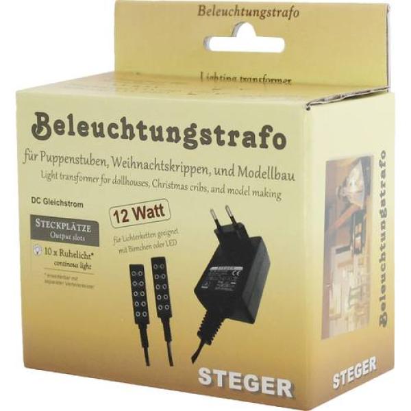 Beli-Beco 3990, Gleichstrom Beleuchtungstrafo, 3.2V, 12VA, Made in Germany