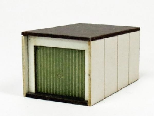 DM-Toys 814, Lasercut Bausatz, Einzelgarage, Spur N 1:160