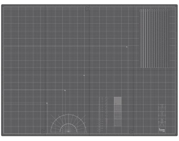 Donau Elektronik, MS-A0, Selbstheilende Schneidematte A0 (1200 x 900 x 2 mm) faltbar