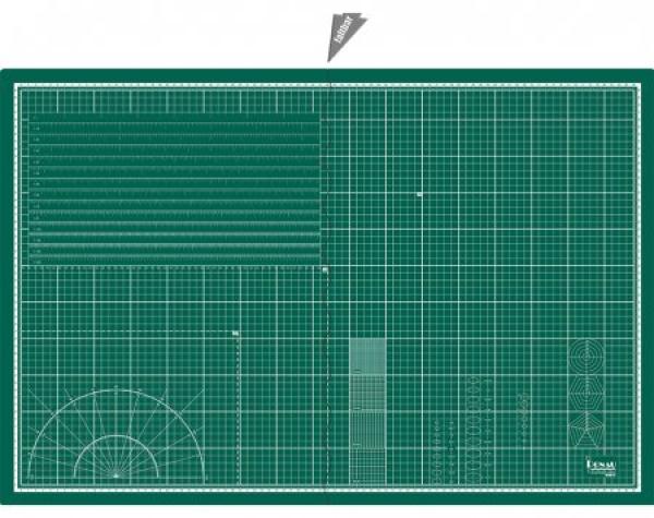 Donau Elektronik, MS-A1 - Selbstheilende Schneidematte A1 (900 x 600 x 1,9 mm) faltbar