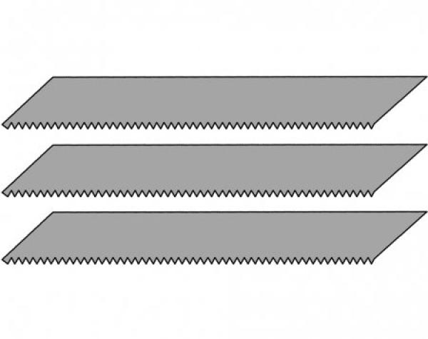 Donau Elektronik, MS03, 3 Sägeblätter für Designermesser, passend für Messer MS01 + MS13