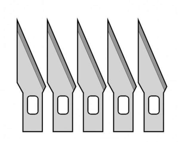 Donau Elektronik, MS05, 5 Ersatzmesser Nr.1 passend für Messer MS01, MS13 und MS15