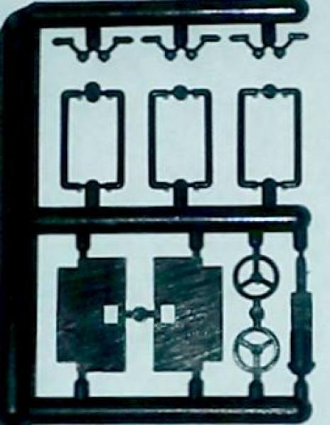 Hädl Manufaktur 912003-02, Spur TT, Zurüstteile für MCi, schwarz