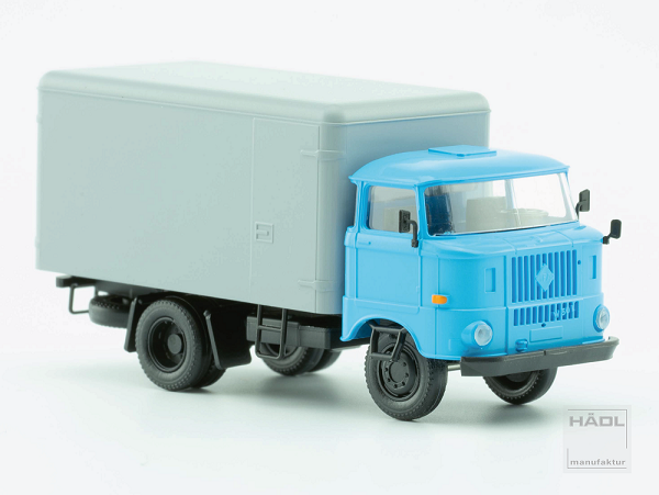 Hädl Manufaktur, Spur TT, IFA W50L Normalkoffer, hellblau, 121052