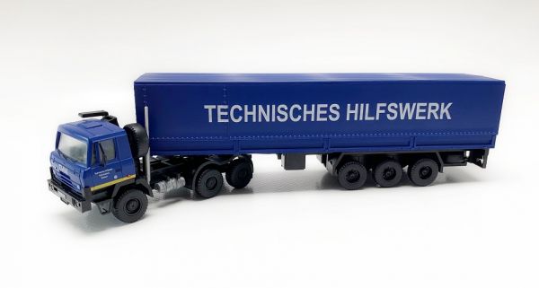 IGRA Model, Spur H0, Tatra THW Pritschensattelzug, 66819006