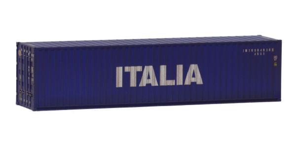 Igra Model, Spur H0, Container, 40ft, "ITALIA", gealtert, 96020064w