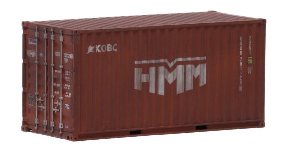Igra Model, Spur H0, Container, 20ft, "HMM", gealtert, 96050001w