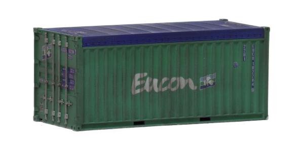 Igra Model, Spur H0, Container Open Top, 20ft, "EUCON", gealtert, 96060006w