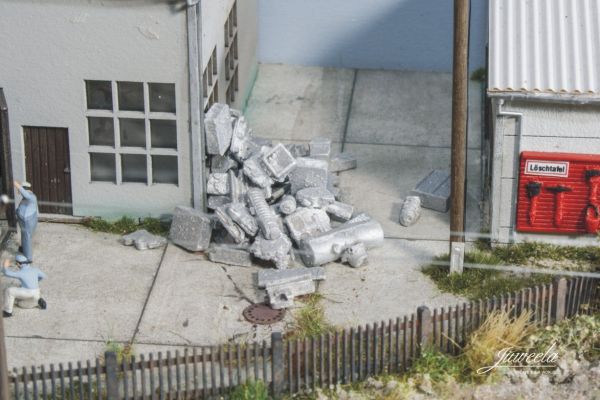 Juweela, Metallschrott ALU, Spur N / Spur TT, 21210 - 21211, Made in Germany