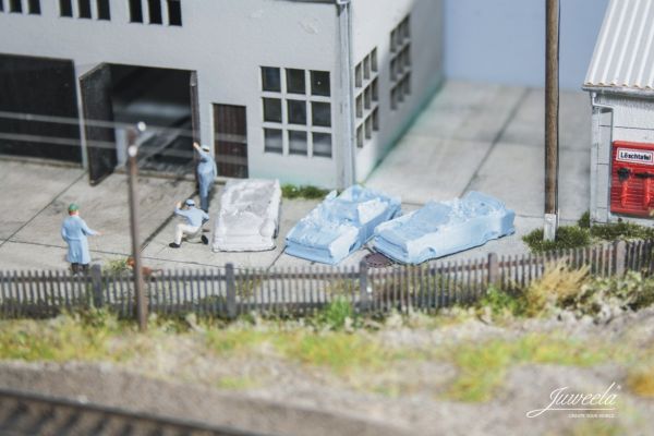 Juweela, Schrott Trabant bunt, Spur TT, 21218 - 21219, Made in Germany