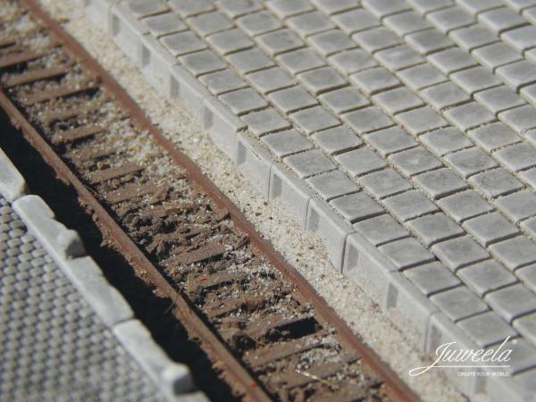 Juweela, Bahnsteigkante 38cm ü SO, Spur TT, 21291 - 21292, Made in Germany