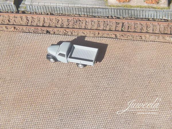 -Juweela, FLEXYWAY PFLASTERSTRASSE "KOPFSTEIN ALTSTADT" PLATZ, Spur N / Spur TT,  21297 - 21298, Made in Germany