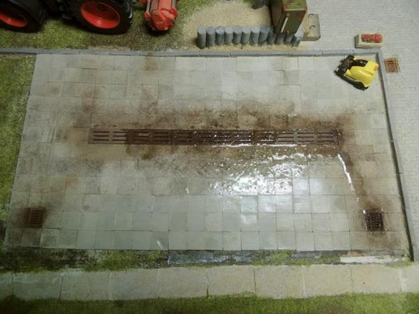 Juweela, Platten 50x50 grau dunkel, Spur 1, 1:32, 23099 - 23101 - 23102, Made in Germany