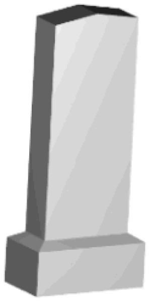 Juweela, Kilometersteine grau blanko, Spur 1, 1:32, 23142 - 23143 - 23145, Made in Germany