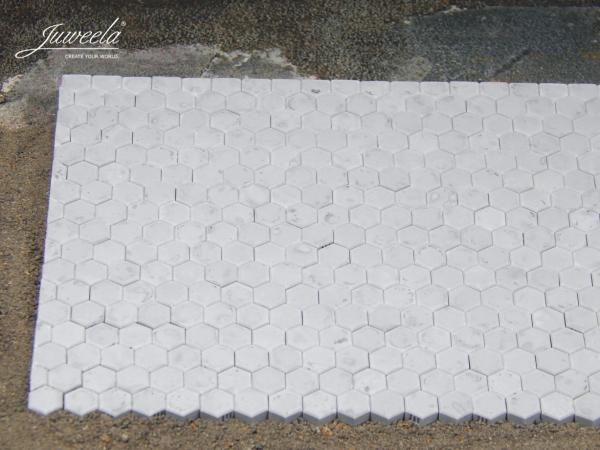 Juweela, Pflastersteine Hexa grau hell, Spur 1, 1:32 / 1:35, 23284 - 23285, Made in Germany