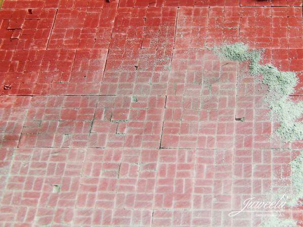 Juweela, Platte Ziegel Pflaster, Spur 1, 1:32 / 1:35, 23403 - 23404, Made in Germany